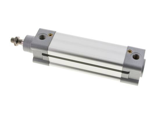 ISO 15552 Vérin Double Effet 40-100mm - Magnétique - Amortissement - Tige en Acier Inoxydable