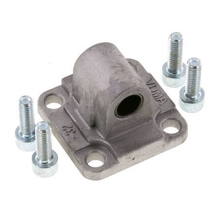 Chape mâle 32 mm ISO 15552 ISO 21287 Aluminium