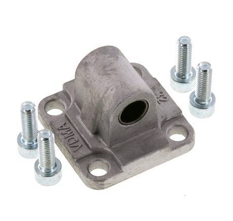 Chape mâle 32 mm ISO 15552 ISO 21287 Aluminium