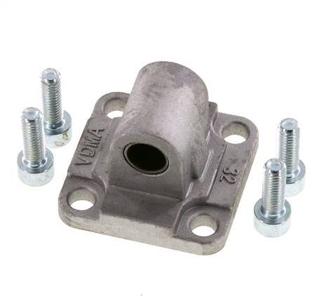 Chape mâle 32 mm ISO 15552 ISO 21287 Aluminium