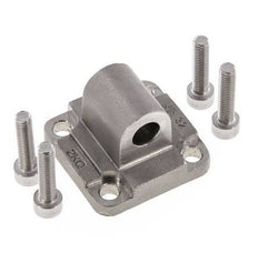 Chape mâle 32 mm ISO 15552 ISO 21287 Acier inoxydable 316 (1.4401)