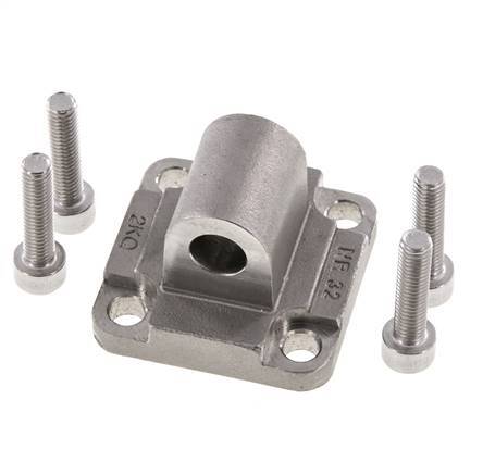 Chape mâle 32 mm ISO 15552 ISO 21287 Acier inoxydable 316 (1.4401)