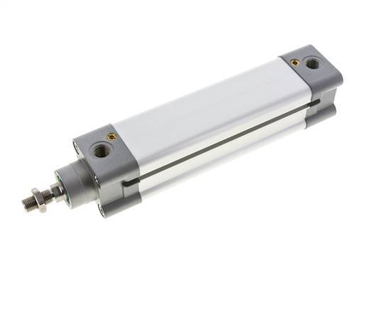 ISO 15552 Vérin Double Effet 40-125mm - Magnétique - Amortissement - Tige en Acier Inoxydable
