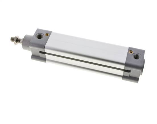 ISO 15552 Vérin Double Effet 40-125mm - Magnétique - Amortissement - Tige en Acier Inoxydable