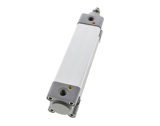 ISO 15552 Vérin Double Effet 40-125mm - Magnétique - Amortissement - Tige en Acier Inoxydable