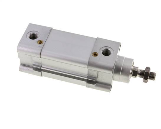 ISO 15552 Vérin Double Effet 40-25mm - Magnétique - Amortissement - Tige en Acier Inoxydable