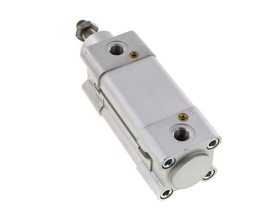 ISO 15552 Vérin Double Effet 40-25mm - Magnétique - Amortissement - Tige en Acier Inoxydable