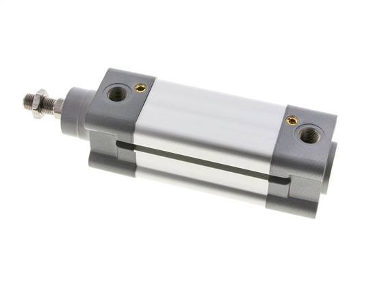 ISO 15552 Vérin Double Effet 40-50mm - Magnétique - Amortissement - Tige en Acier Inoxydable