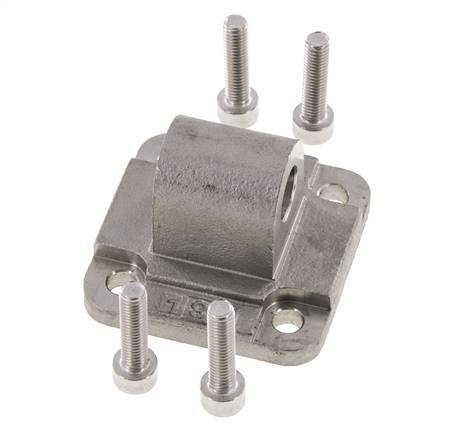 Chape mâle 40 mm ISO 15552 ISO 21287 Acier inoxydable 316 (1.4401)