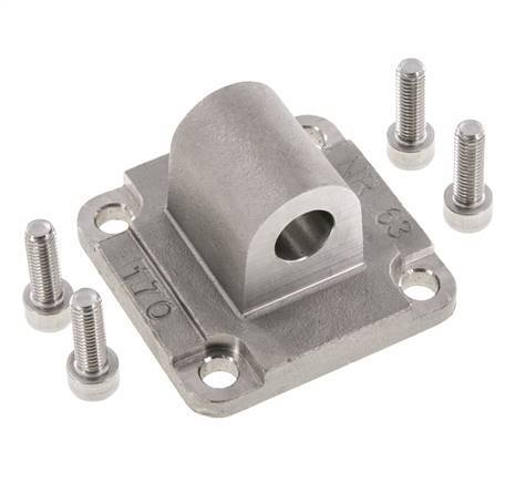 Clevis Male 63 mm ISO 15552 ISO 21287 Stainless steel 316 (1.4401)