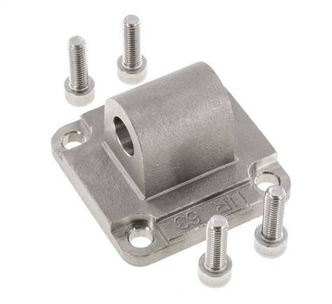 Chape mâle 63 mm ISO 15552 ISO 21287 Acier inoxydable 316 (1.4401)