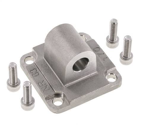 Chape mâle 63 mm ISO 15552 ISO 21287 Acier inoxydable 316 (1.4401)