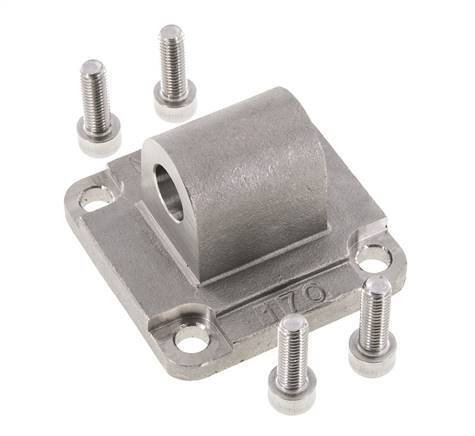 Chape mâle 63 mm ISO 15552 ISO 21287 Acier inoxydable 316 (1.4401)