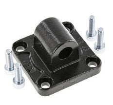Chape mâle 63 mm ISO 15552 ISO 21287 Acier bruni