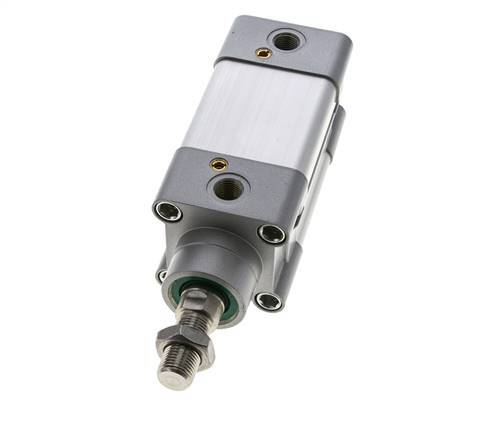 ISO 15552 Vérin Double Effet 50-25mm - Magnétique - Amortissement - Tige en Acier Inoxydable