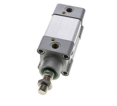 ISO 15552 Vérin Double Effet 50-25mm - Magnétique - Amortissement - Tige en Acier Inoxydable