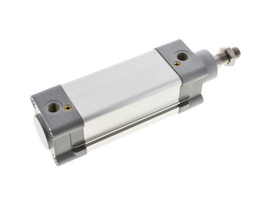 ISO 15552 Vérin Double Effet 50-80mm - Magnétique - Amortissement - Tige en Acier Inoxydable