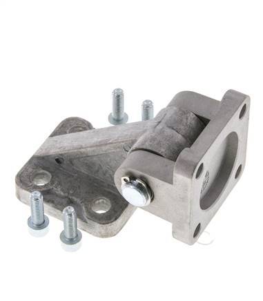 Clip complet de montage pivotant 90deg pour vérin 40 mm IS0 15552