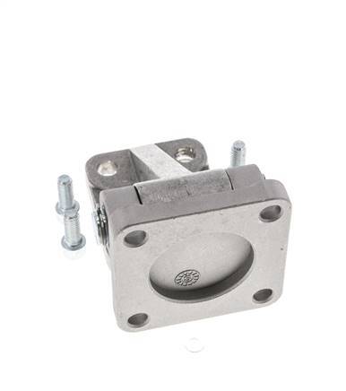 Clip complet de montage pivotant 90deg pour vérin IS0 15552 de 63 mm