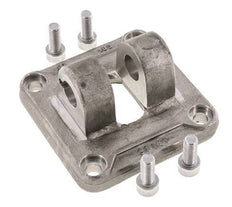 Chape femelle 100 mm ISO 15552 ISO 21287 Acier inoxydable 316 (1.4401)