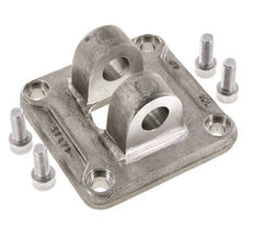 Chape femelle 100 mm ISO 15552 ISO 21287 Acier inoxydable 316 (1.4401)