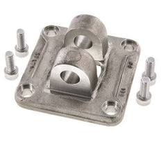 Chape femelle 100 mm ISO 15552 ISO 21287 Acier inoxydable 316 (1.4401)