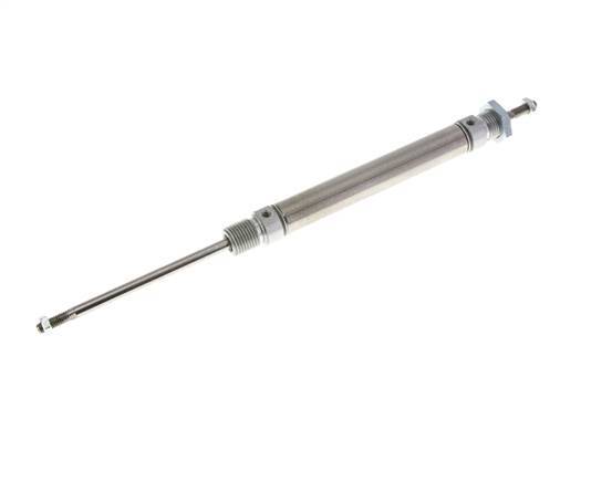 ISO 6432 Round Double Acting Cylinder 16-80mm - Magnetic - Male Threaded - Double Rod