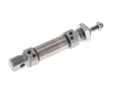 ISO 6432 Vérin Rond à Double Effet 16-10mm - Magnétique - Amortissement