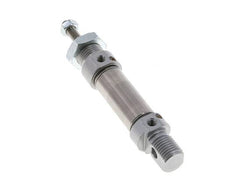 ISO 6432 Vérin Rond à Double Effet 16-10mm - Magnétique - Amortissement