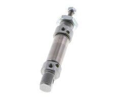 ISO 6432 Vérin Rond à Double Effet 16-10mm - Magnétique - Amortissement