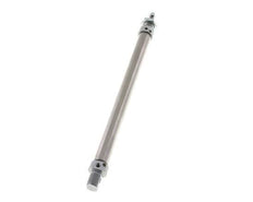 ISO 6432 Vérin Rond à Double Effet 16-180mm - Magnétique - Amortissement