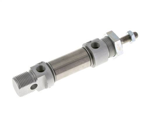 ISO 6432 Round Double Acting Cylinder 20-10mm - Magnetic - Damping