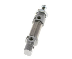 ISO 6432 Vérin Rond à Double Effet 20-10mm - Magnétique - Amortissement