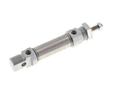 ISO 6432 Round Double Acting Cylinder 20-25mm - Magnetic - Damping