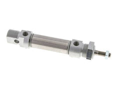 ISO 6432 Round Double Acting Cylinder 20-25mm - Magnetic - Damping