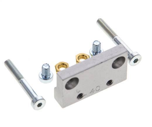 Plaque d'adaptation pour ISO 15552 40 mm