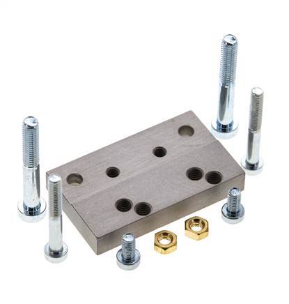 Plaque d'adaptation pour ISO 15552 63 mm