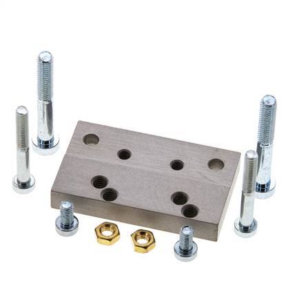 Plaque d'adaptation pour ISO 15552 63 mm