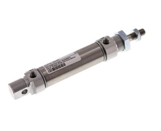 ISO 6432 Round Double Acting Cylinder 25-50mm - Magnetic - Damping