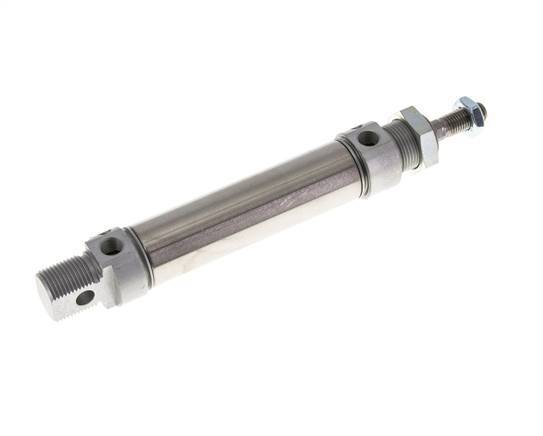 ISO 6432 Round Double Acting Cylinder 25-65mm - Magnetic - Damping