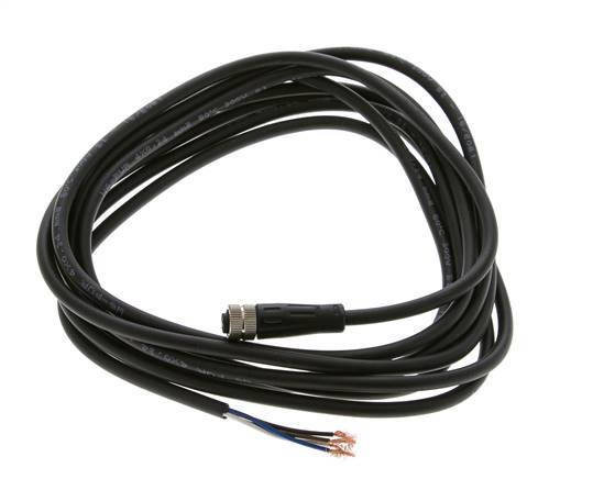 Connection Line Connector M8 3m