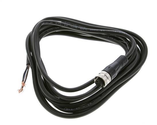 Connecteur de Ligne de Connexion M12 3m