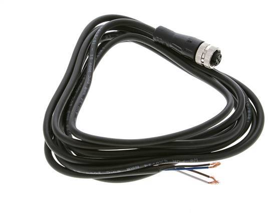 Connecteur de Ligne de Connexion M12 3m