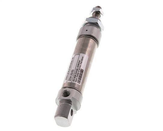 ISO 6432 Vérin Rond Simple Effet 25-50mm - Magnétique