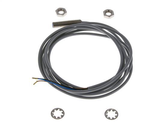 Inductive Proximity Switch 1.5mm M8x1 with Cable 2m