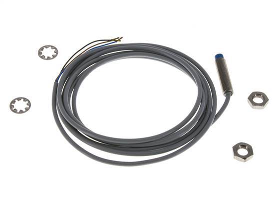 Détecteur de proximité inductif 2.5mm M8x1 avec câble 2m