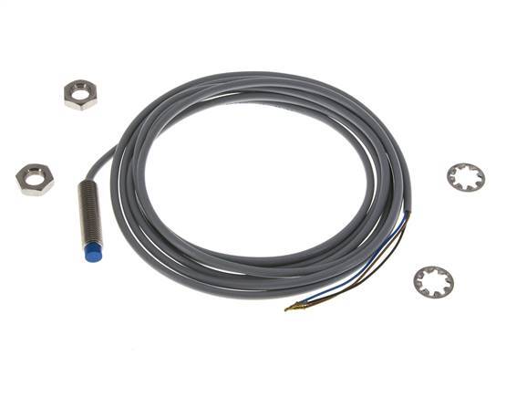 Détecteur de proximité inductif 2.5mm M8x1 avec câble 2m