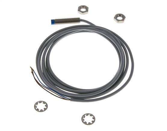 Détecteur de proximité inductif 2.5mm M8x1 avec câble 2m