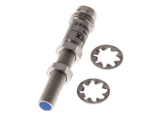 Détecteur de proximité inductif 0,8mm M5x0,5 M8 (3 broches)