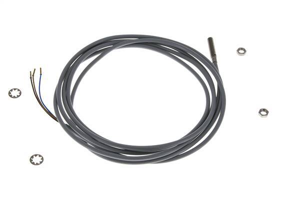 Détecteur de proximité inductif 0.8mm M5x0.5 avec câble 2m